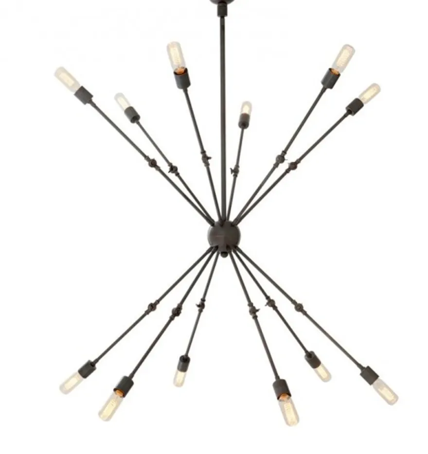 Casa Padrino Luxus Hängeleuchte im Barockstil Bronze Durchmesser 135 cm Höhe 70 cm