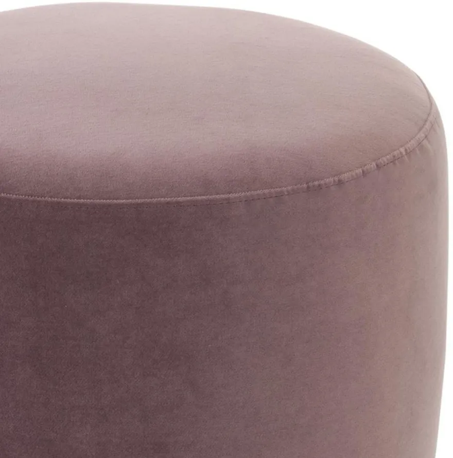 Casa Padrino Luxus Hocker Lila / Gold 40 x H. 45 cm - Hotel Möbel