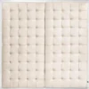 Casa Padrino Luxus Hotel Bett-Kopfteil Naturfarbig 180 x H. 180 cm - Limited Edition