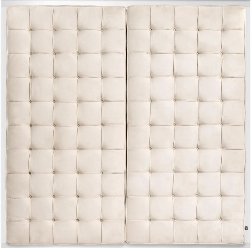Casa Padrino Luxus Hotel Bett-Kopfteil Naturfarbig 180 x H. 180 cm - Limited Edition