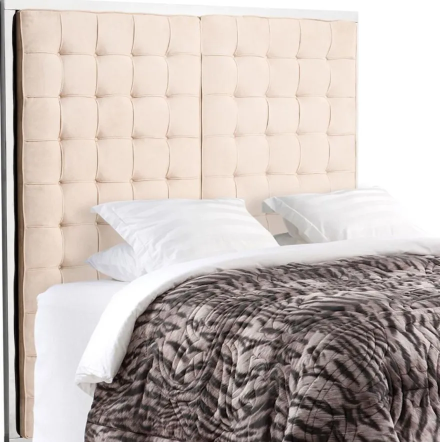 Casa Padrino Luxus Hotel Bett-Kopfteil Naturfarbig 180 x H. 180 cm - Limited Edition