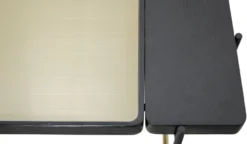 Casa Padrino Luxus Hotel Couchtisch Schwarz / Gold 80 x 40 x H. 45 cm - Hotel Möbel