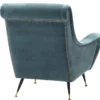 Casa Padrino Luxus Hotel Salon Sessel Türkis 80 x 90 x H. 88 cm - Wohnzimmer Möbel