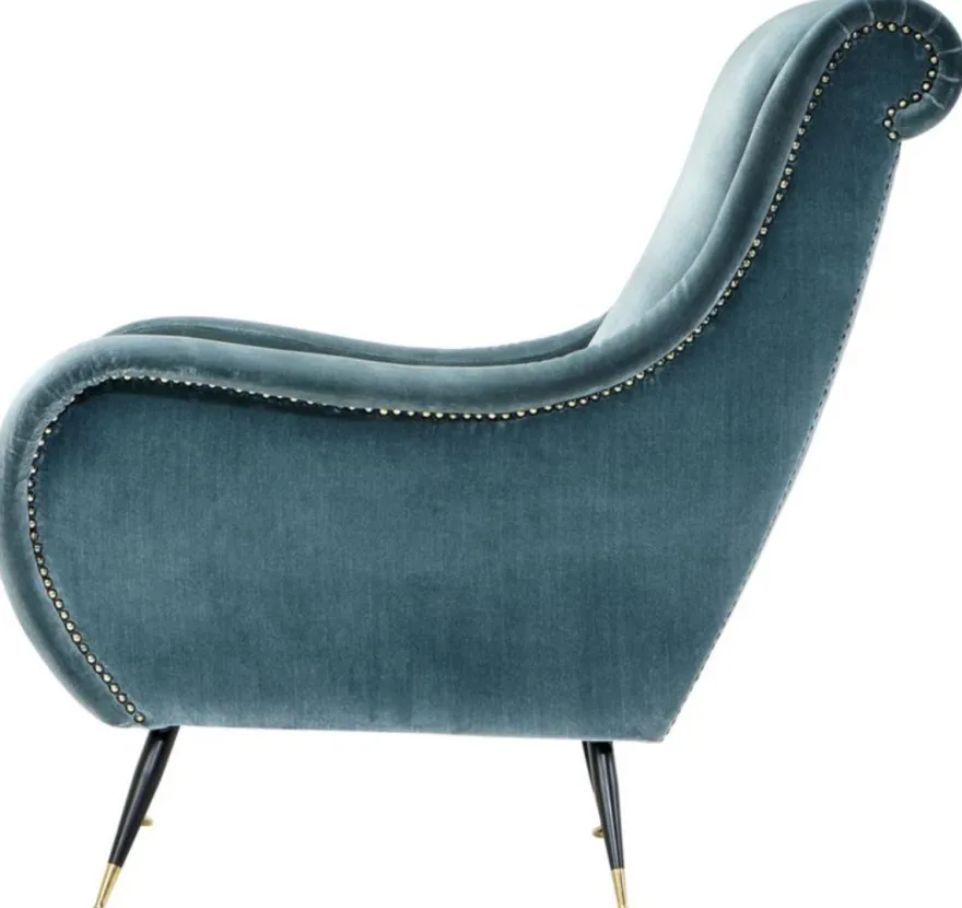 Casa Padrino Luxus Hotel Salon Sessel Türkis 80 x 90 x H. 88 cm - Wohnzimmer Möbel