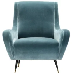 Casa Padrino Luxus Hotel Salon Sessel Türkis 80 x 90 x H. 88 cm - Wohnzimmer Möbel