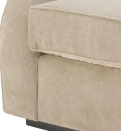 Casa Padrino Luxus Hotel Salon Sessel Greige 101 x 91 x H. 72 cm - Wohnzimmer Möbel