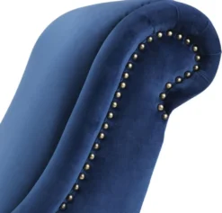 Casa Padrino Luxus Hotel Salon Sessel Blau 80 x 90 x H. 88 cm - Hotel Möbel