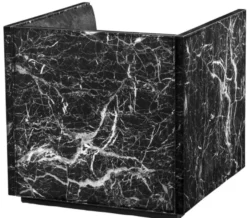 Casa Padrino Luxus Hotel Sessel Schwarz 71 x 70 x H. 68 cm - Limited Edition