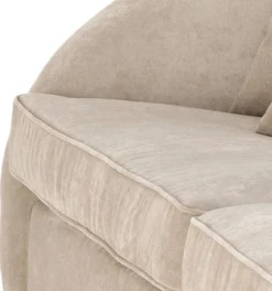 Casa Padrino Luxus Hotel Sofa Greige 255 x 91 x H. 72 cm - Designer Kollektion