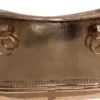 Casa Padrino Luxus Jugendstil Kupfer Badewanne 170 x 72 x H. 72 cm - Freistehende Retro Badewanne - Rustikale Kupfer Badezimmer Möbel