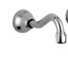 Casa Padrino Luxus Jugendstil Waschtisch Einhebelmischer Wandmontage Chrom Serie Milano 200-230 mm