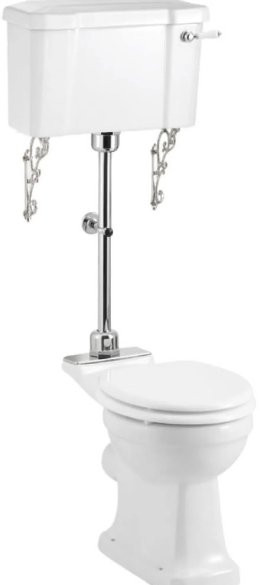 Casa Padrino Luxus Jugendstil WC mit Hänge Spülkasten 51 x 73 x H. 142 cm - Verschiedene Farben - Badezimmer Möbel - Luxus Qualität