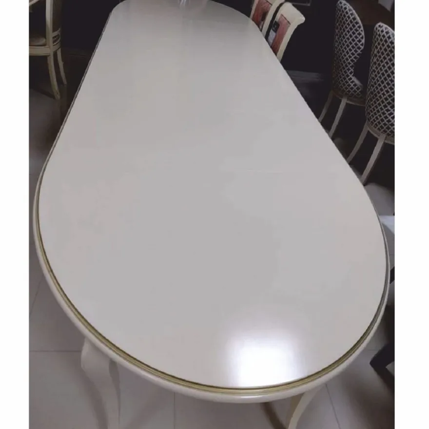 Casa Padrino Luxus Jugendstil Esszimmer Set Rosa / Creme - Esszimmer Möbel
