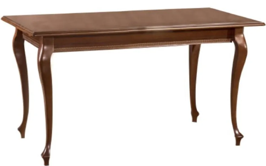 Casa Padrino Luxus Jugendstil Esstisch Braun 130 x 80 x H. 75,6 cm - Massivholz Küchentisch - Barock & Jugendstil Möbel Esszimmer Möbel