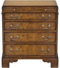 Casa Padrino Luxus Jugendstil Kommode mit 4 Schubladen Braun 62 x 39 x H. 70 cm - Luxus Qualität