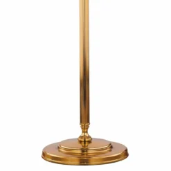 Casa Padrino Luxus Jugendstil Stehleuchte Gold / Braun / Schwarz H. 177 cm