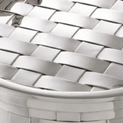 Casa Padrino Luxus Keksdosen 2er Set Silber - Luxus Accessoires