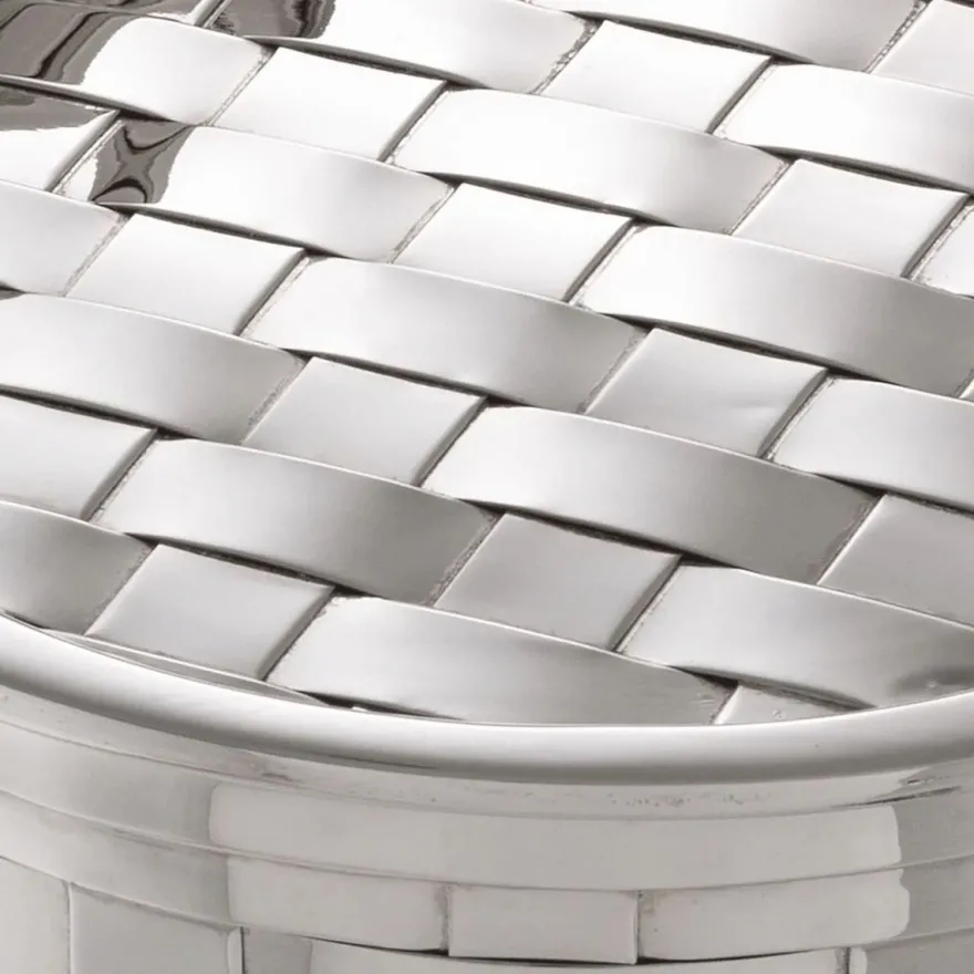 Casa Padrino Luxus Keksdosen 2er Set Silber - Luxus Accessoires