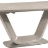 Casa Padrino Luxus Keramik Esstisch Grau / Silber 160-220 x 90 x H. 76 cm - Ausziehbarer Küchentisch - Esszimmer Möbel