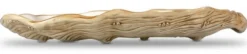 Casa Padrino Luxus Keramik Serviertablett in Austerform Braun / Weiß 47 cm - Made in Italy