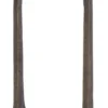 Casa Padrino Luxus Kerzenhalter Bronzefarben / Schwarz Ø 13 x H. 35 cm - Messing Kerzenständer mit Granitsockel - Deko Accessoires
