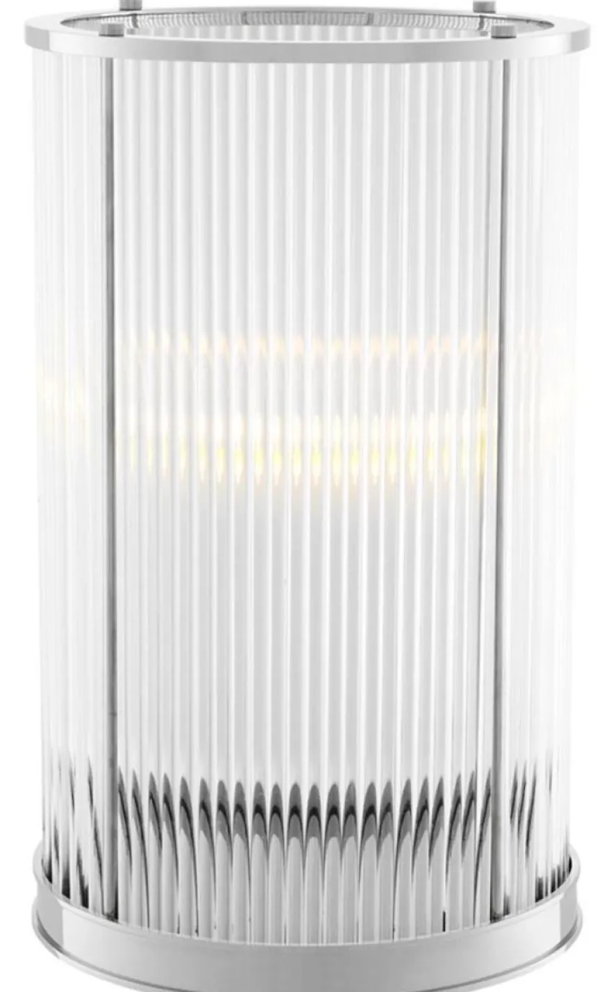 Casa Padrino Luxus Kerzenleuchter Silber 20 x H. 32 cm - Hotel Restaurant Accessoires