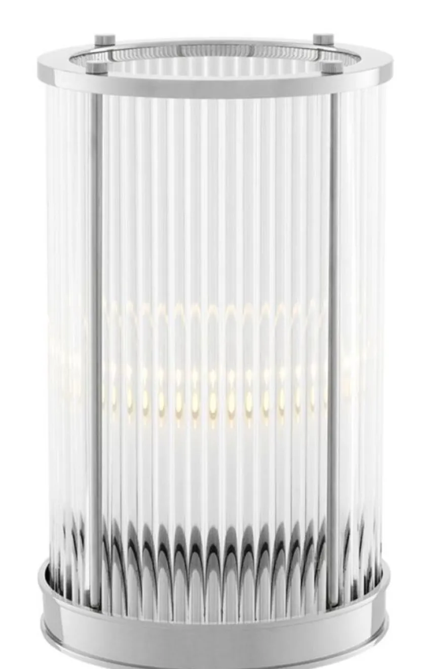 Casa Padrino Luxus Kerzenleuchter Silber 16,5 x H. 27,5 cm - Hotel Restaurant Accessoires