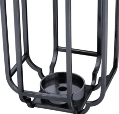 Casa Padrino Luxus Kerzenleuchter Rotguss 25 x 25 x H. 55 cm - Hotel Accessoires