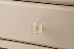 Casa Padrino Luxus Kleiderschrank Beige 200 x 60 x H. 230 cm - Offener Schlafzimmer Schrank - Schlafzimmer Möbel - Hotel Möbel - Schlafzimmer Einrichtung - Luxus Möbel - Luxus Einrichtung