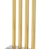 Casa Padrino Luxus Konsole Gold 70 x 30 x H. 93 cm - Designer Hotel Möbel