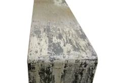 Casa Padrino Luxus Konsole Naturfarben 215 x 40 x H. 80 cm - Konsolentisch aus recyceltem Ulmen Altholz - Luxus Möbel