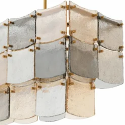 Casa Padrino Luxus Kronleuchter Antik Messing 127 cm - Luxus Qualität