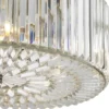 Casa Padrino Luxus Kronleuchter Silber 53 x H. 77,5 cm - Luxus Hotel Kollektion