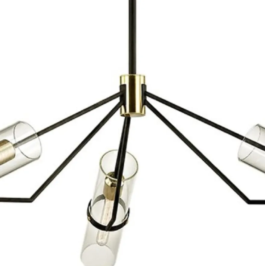 Casa Padrino Luxus Kronleuchter Bronze / Messing 127 x H. 37,5 cm - Designer Wohnzimmer Kronleuchter
