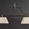 Casa Padrino Luxus Kronleuchter Gold H. 70 cm - Handgefertigter Kronleuchter aus Schmiedeeisen - Luxus Kollektion - Edel & Prunkvoll