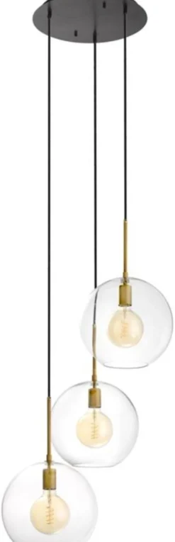 Casa Padrino Luxus Kronleuchter Antik Messing / Bronze Ø 60 x H. 150 cm - Luxus Kollektion