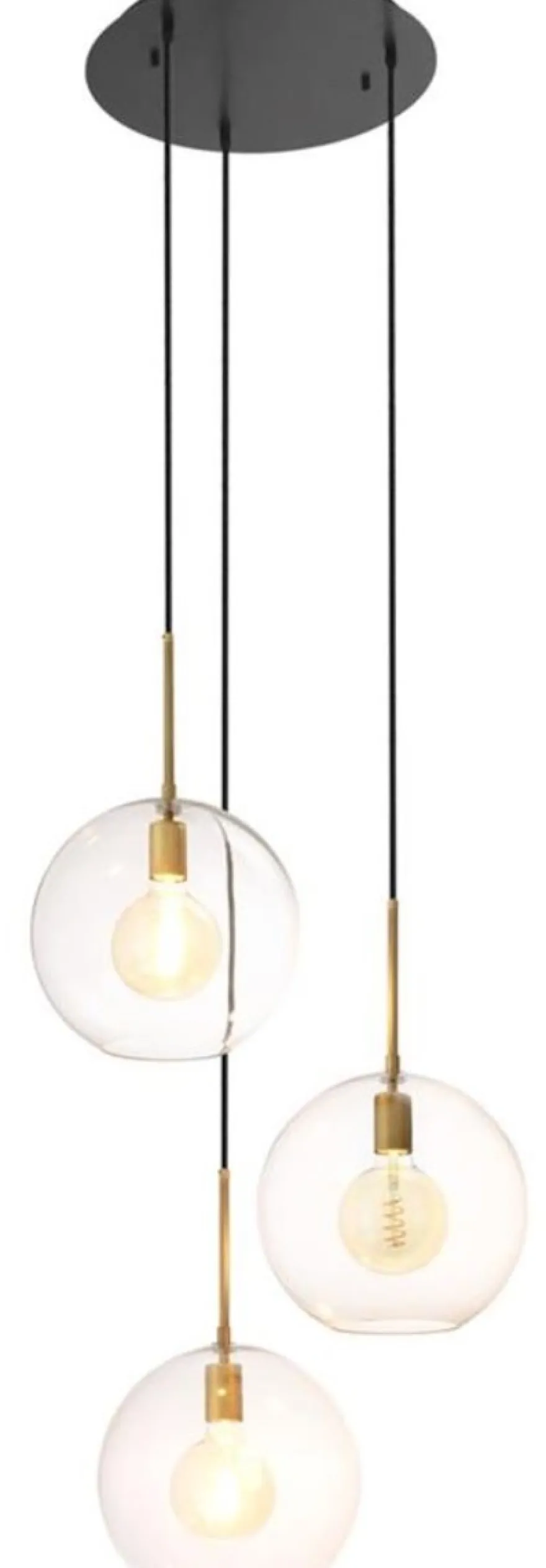 Casa Padrino Luxus Kronleuchter Antik Messing / Bronze Ø 60 x H. 150 cm - Luxus Kollektion
