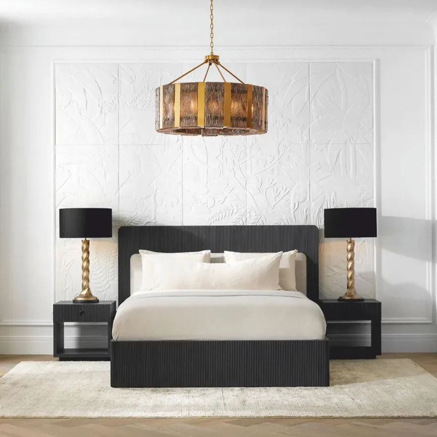 Casa Padrino Luxus Kronleuchter Antik Messing / Grau Ø 91 cm - Luxus Qualität