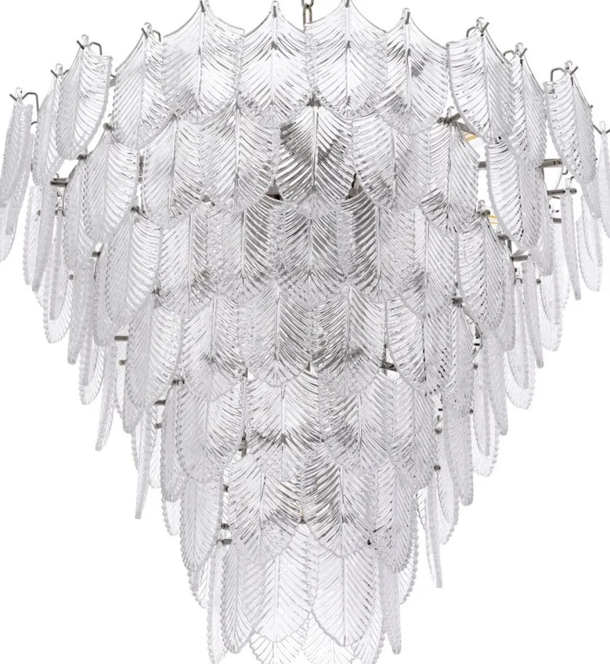 Casa Padrino Luxus Kronleuchter Silber Ø 82 x H. 69 cm - Edler Hotel & Restaurant Kronleuchter - Luxus Qualität
