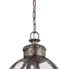 Casa Padrino Luxus Kronleuchter Antik Silber Ø 37,1 x H. 54,9 cm - Runder Kronleuchter im Viktorianischen Stil - Hotel & Restaurant Kronleuchter