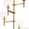 Casa Padrino Luxus Kronleuchter Antik Messing Ø 72 x H. 90 cm - Hotel & Restaurant Möbel