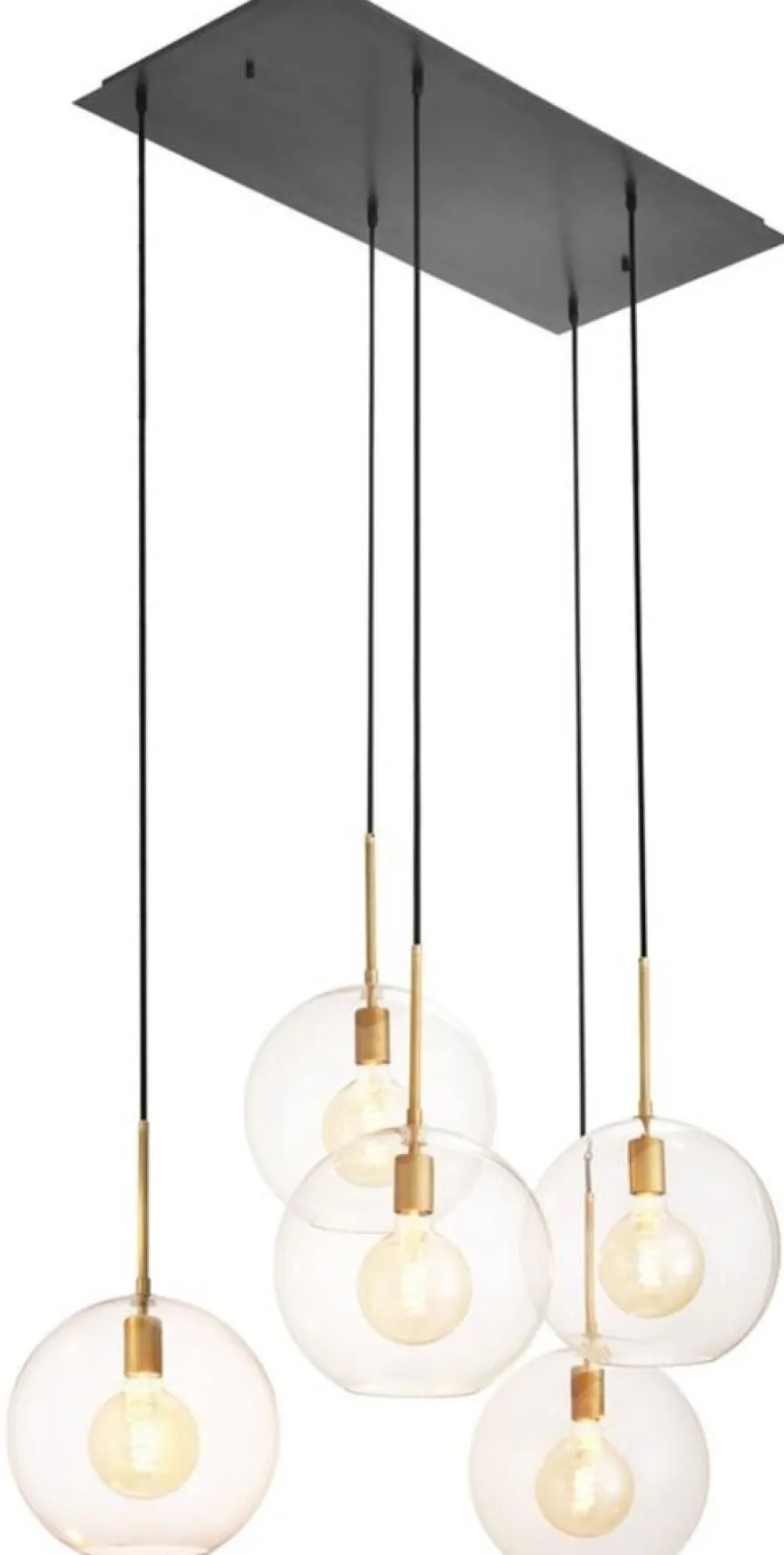 Casa Padrino Luxus Kronleuchter Antik Messing / Bronze 110 x 55 x H. 160 cm - Luxus Qualität