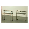 Casa Padrino Luxus Ladentheke 95 x 45 cm H. 95 cm mit 1 LED-Spots - Ladeneinrichtung - Boutique Möbel - Made in Italy