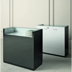 Casa Padrino Luxus Ladentheke 100 x 46 cm H. 95 cm - Ladeneinrichtung - Boutique Möbel - Made in Italy