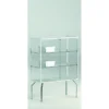Casa Padrino Luxus Ladenvitrine 91 x 37 cm H. 120 cm - Ladeneinrichtung - Boutique Möbel - Made in Italy