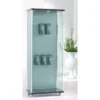 Casa Padrino Luxus Ladenvitrine 73 x 39 cm H. 180 cm mit Lochrückwand - Ladeneinrichtung - Boutique Möbel - Made in Italy