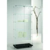 Casa Padrino Luxus Ladenvitrine 80 x 40 cm H. 180 cm - Ladeneinrichtung - Boutique Möbel - Made in Italy