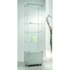 Casa Padrino Luxus Ladenvitrine 60 x 40 cm H. 220 cm mit 2 LED-Spots - Ladeneinrichtung - Boutique Möbel - Made in Italy