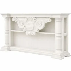 Casa Padrino Luxus Landhausstil Konsole Weiß 170 cm - Landhausstil Möbel