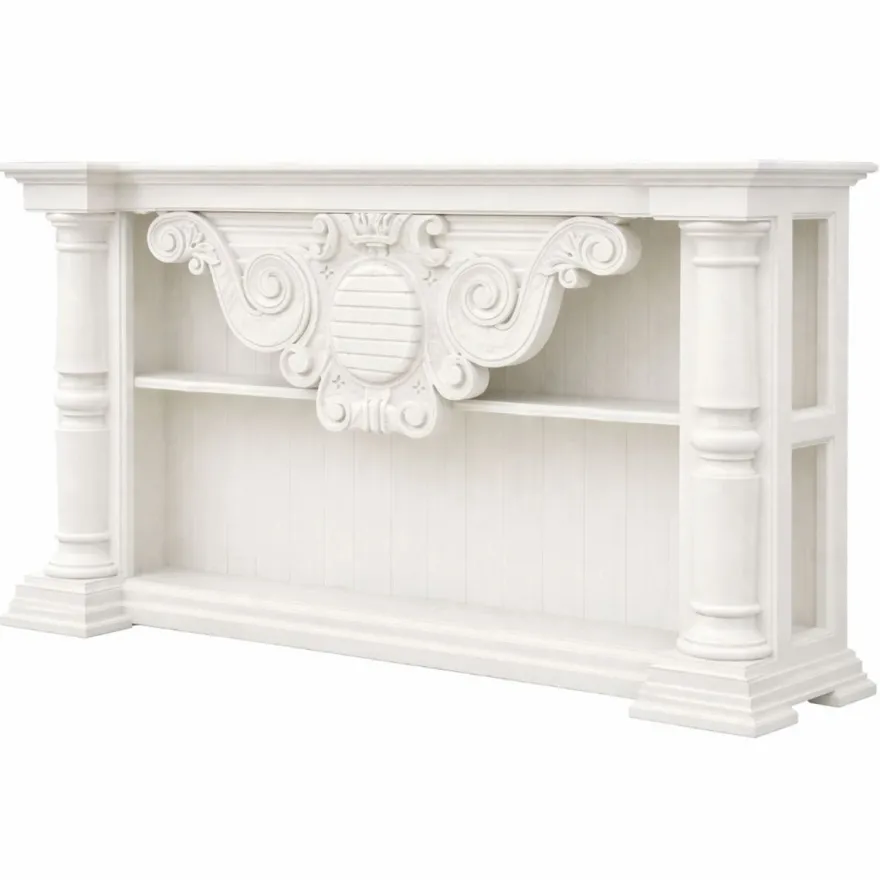 Casa Padrino Luxus Landhausstil Konsole Weiß 170 cm - Landhausstil Möbel